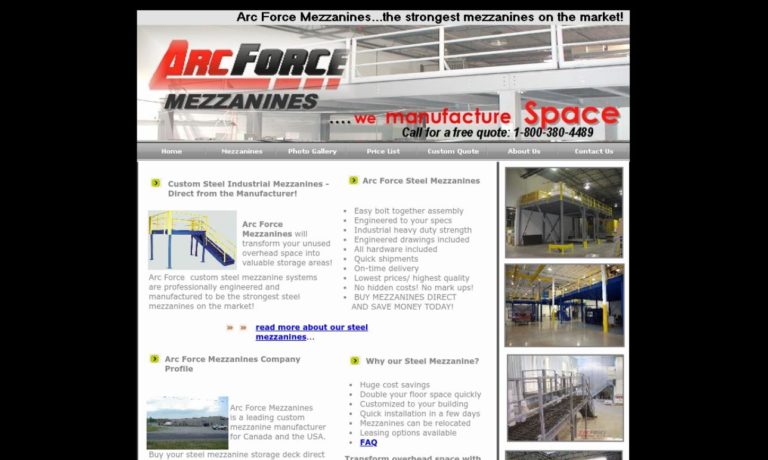 Arc Force Mezzanines, Inc.
